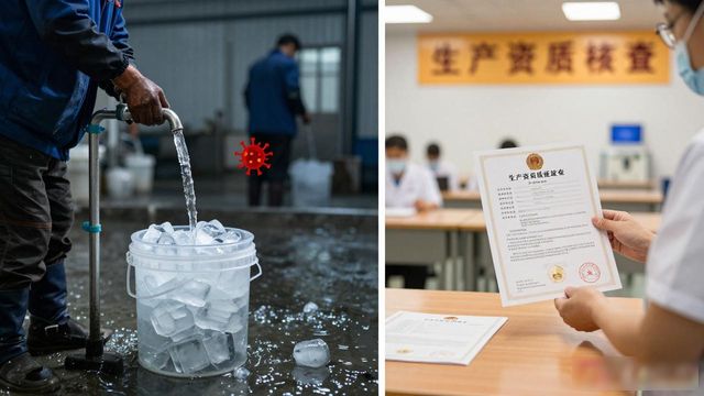 食用冰产能配送考察_沙坪坝食用冰生产厂家_食用冰生产资质要求